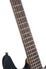 Cort KX500 Baritone Electric Guitar, Natural Black Burst