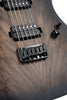Cort KX500 Baritone Electric Guitar, Natural Black Burst