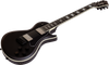 Hagstrom Krona 7 Electric Guitar, Satin Black with Case