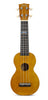 Mahalo MK1-PWTBR Kahiko Plus Soprano Ukulele, Wide Neck Trans Brown