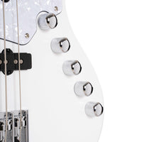 Cort Elrick NJS 4 Bass Guitar, White
