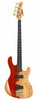 Cort RITHIMICNAT Bass Guitar, Natural Glossy