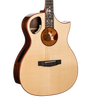 Cort ROSELYN OM Masterpiece Series Roselyn Redux Acoustic-Electric Guitar With Hard Case,  Natural Glossy