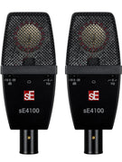 sE SE4100-PAIR Factory Matched Pair of SE4100 Large Diaphragm Condenser Microphones