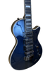 Hagstrom Ultramax GT Electric Guitar, Antimatter Blue with Case