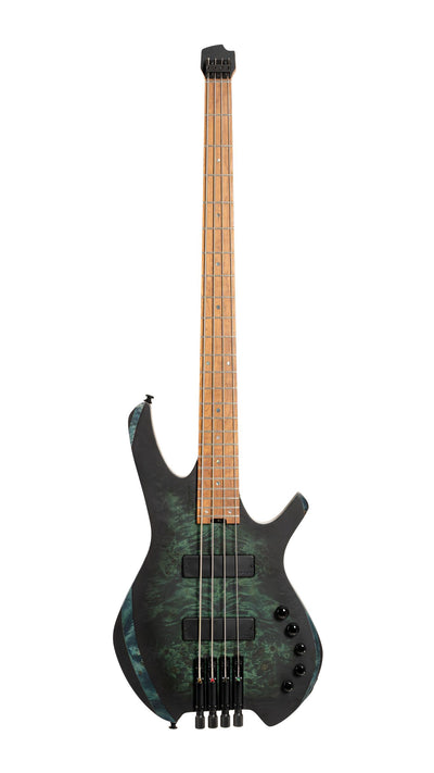 Cort SPACE4SDG Artisan Series Space 4 Bass Guitar, Star Dust Green