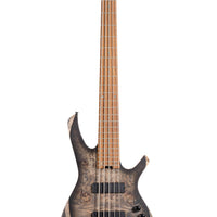 Cort SPACE5SDB Artisan Series Space 5 Bass Guitar (5 String), Star Dust Black