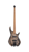 Cort SPACE5SDB Artisan Series Space 5 Bass Guitar (5 String), Star Dust Black