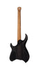 Cort Space 6GTR Multi-Scale Electric Guitar w/Gig-bag, Semi Gloss Trans Black