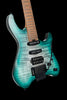 Cort Space 6GTR Electric Guitar w/Gig Bag, Semi Gloss Lagoon