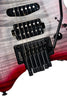 Cort Space 6GTR Electric Guitar w/Gig Bag, Semi Gloss Lava