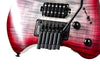 Cort Space 6GTR Electric Guitar w/Gig Bag, Semi Gloss Lava