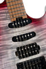 Cort Space 6GTR Electric Guitar w/Gig Bag, Semi Gloss Lava