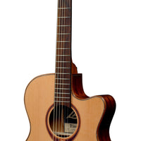 Lâg T118 ASCE Tramontane Slim Auditorium Acoustic-Electric Guitar