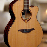 Lâg T118 ASCE Tramontane Slim Auditorium Acoustic-Electric Guitar