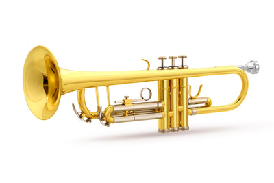 Eldon By Antigua TR-2130 Bb Trumpet With Case, Red Brass Mouthpiece and Lacquer Finish