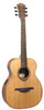 LAG TRAVEL-RCE Tramontane Acoustic-Electric Travel Guitar, Red Cedar