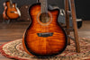 Washburn G12FCE Comfort Series Apprentice Grand Auditorium Acoustic-Electric Guitar, Sunburst