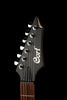 Cort X100OPBB X Series 100 Double Cutaway Electric Guitar, Open Pore Black Cherry Burst