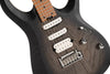 Cort X700OPBB X Series 700 Triality Electric Guitar, Open Pore Black Burst