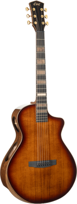 Cort MODERNBURST Masterpiece Series Modern Burst Acoustic-Electric Guitar, Burst