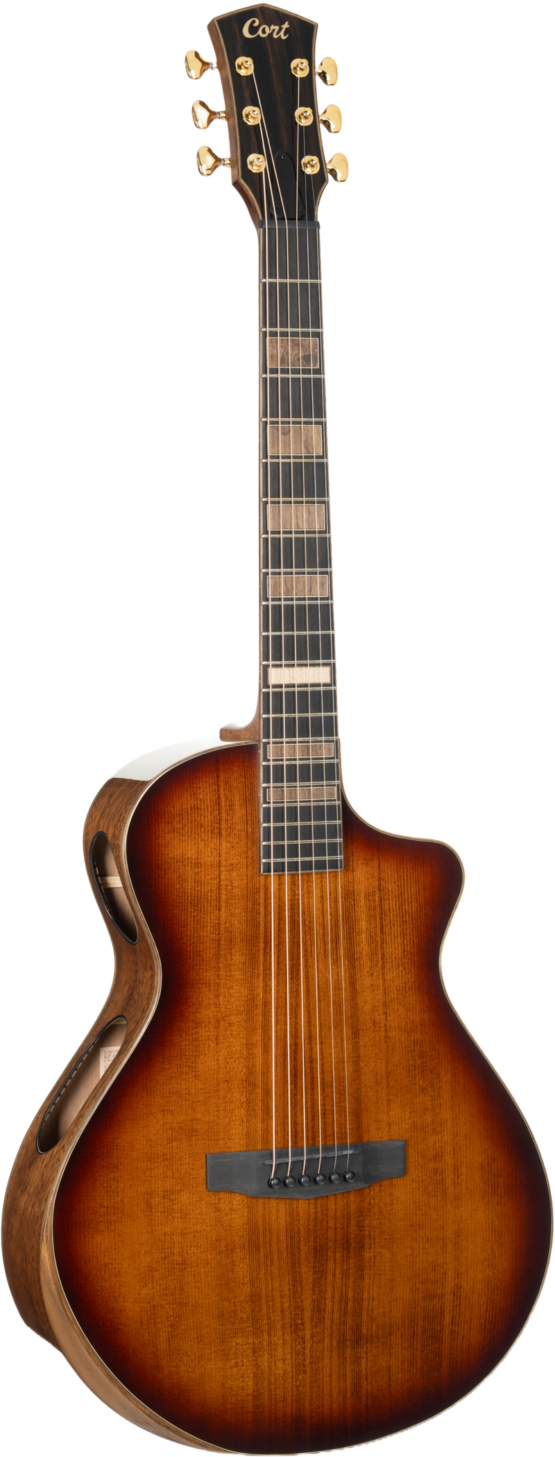 Cort MODERNBURST Masterpiece Series Modern Burst Acoustic-Electric Guitar, Burst
