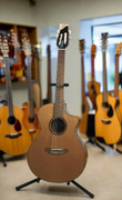 Breedlove ECO Discovery S Concert Nylon CE Acoustic-Electric Guitar, Red Cedar-African Mahogany