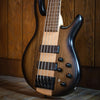 Cort C5PLUSOVMHABB Artisan Series C5 Plus OVMH 5 String Bass Guitar, Antique Brown Burst