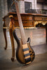 Cort C5PLUSOVMHABB Artisan Series C5 Plus OVMH 5 String Bass Guitar, Antique Brown Burst