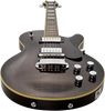Hagstrom New Generation Swede Electric Guitar, Dark Storm with Case