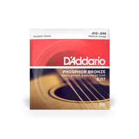 D'Addario EJ17 13-56 Medium, Phosphor Bronze Acoustic Guitar Strings