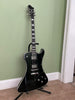 Hagstrom Fantomen Electric Guitar, Black Gloss with Case