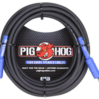 Pig Hog PHSC25 Speaker Cable 25' - Tour Grade  - 1/4" Connectors