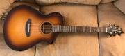 Breedlove Solo Pro Concert Edgeburst CE Acoustic-Electric Guitar with Hardshell Case