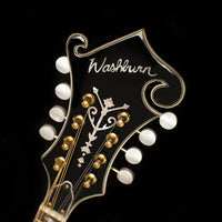 Washburn Americana M3SWE Florentine Electric Mandolin, Wine Red with Hardshell Case