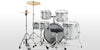 Natal 5 Piece DNA UF22 Starter Drum Set/Kit - Silver