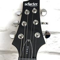 Schecter C-6 Plus Electric Guitar with Hardshell Case, Vintage Sunburst