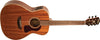Washburn Heritage HG120SWE Acoustic-Electric Guitar Grand Auditorium with Hardshell Case, Natural
