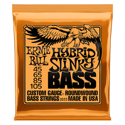 Ernie Ball Hybrid Slinky Nickel Wound Electric Bass Strings (2833)