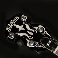 Washburn 5-String Americana B16 Resonator Banjo with Case