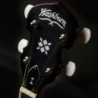 Washburn Americana Series 5-String Banjo, Sunburst Gloss