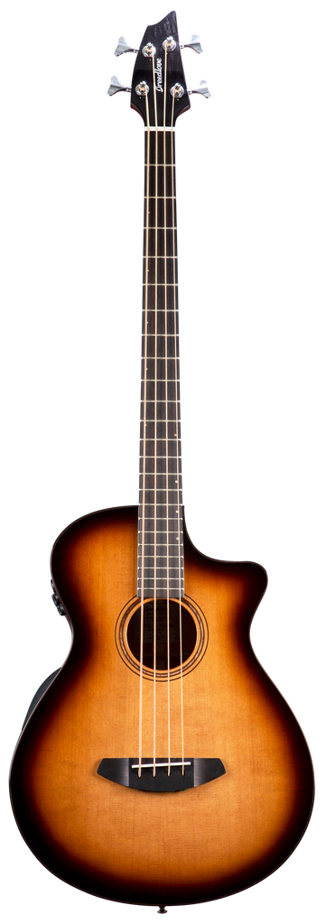 Breedlove Solo Pro Concerto Edgeburst CE Acoustic-Electric Bass Guitar Breedlove Solo Pro Concerto Edgeburst CE Acoustic-Electric Bass Guitar