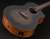 Washburn VITE S9V Bella Tono Studio Cutaway Acoustic-Electric Guitar, Gloss Charcoal Burst