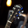 Washburn Deep Forest Ebony FE Acoustic-Electric Guitar, Stripe Ebony