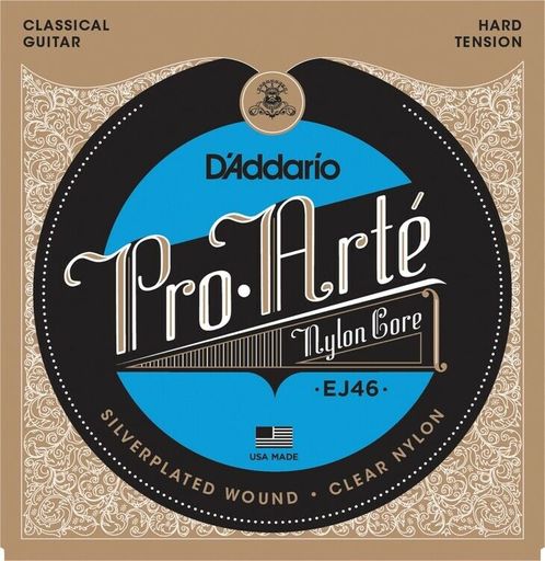 D’Addario Pro-Arte Classical Guitar Strings, Hard Tension
