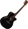Lâg Guitars T118ASCE Tramontane Auditorium Acoustic-Electric Guitar, Black