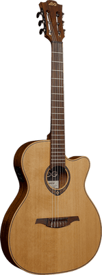 Lâg TN170ASCE Tramontane Country Auditorium Slim Cutaway Acoustic-Electric Guitar