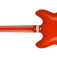 Hagstrom Super Viking 6-String Electric Guitar, Mandarin Flame