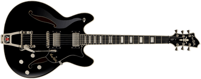 Hagstrom TREVIDLX Tremar Series Viking Deluxe Semi-Hollow Electric Guitar