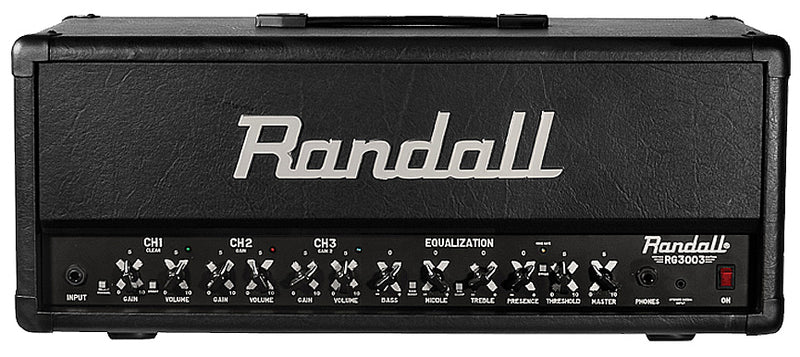 Randall RG3003H-U 300W 3 Channel Solid State Guitar Amplifier with Footswitch